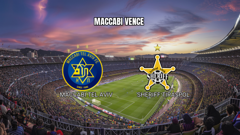 Palpite Maccabi Tel Aviv x Sheriff Tiraspol: 30/07/2026