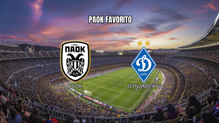 Palpite PAOK x Dynamo Kyiv: Análise e Prognóstico 30/07/2026