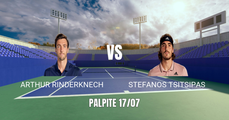 Onde Assistir Rinderknech x Tsitsipas: Palpite 17/07/2026