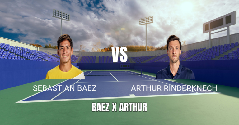 Onde Assistir Sebastian Baez vs Arthur Rinderknech: Palpite 22/07/2026