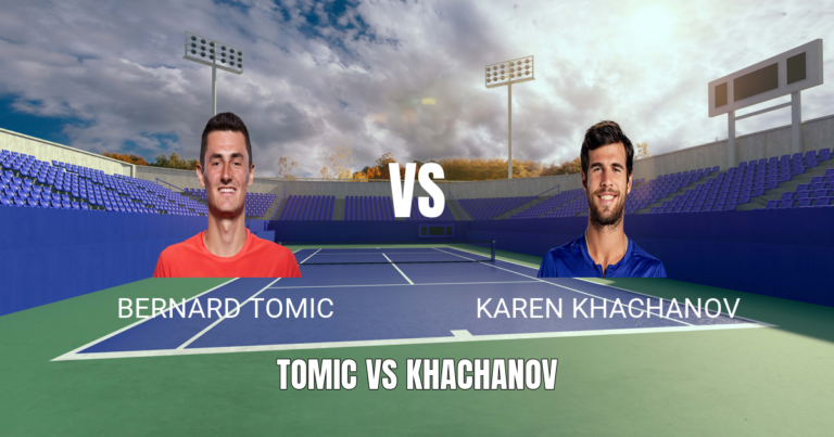 Onde Assistir Bernard Tomic vs Karen Khachanov Ao Vivo: Palpite 30/07/2026