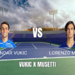 Onde Assistir Vukic vs Musetti: Palpite e Prognóstico 29/07/2026