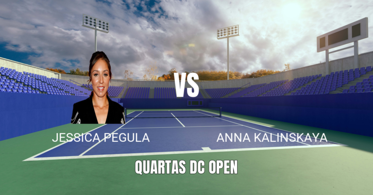 Onde Assistir Jessica Pegula vs Anna Kalinskaya: Palpite 31/07/2026