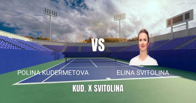 Onde Assistir Kudermetova x Svitolina – Palpite 31/07/2026