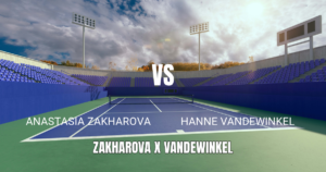 Onde Assistir Zakharova vs Vandewinkel: Palpite para Semifinal 18/07/2026