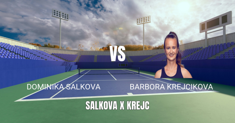 Onde Assistir Dominika Salkova x Barbora Krejcikova: Palpite 24/07/2026