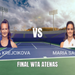 Onde Assistir Krejcikova x Sakkari: Palpite Final WTA 19/07/2026