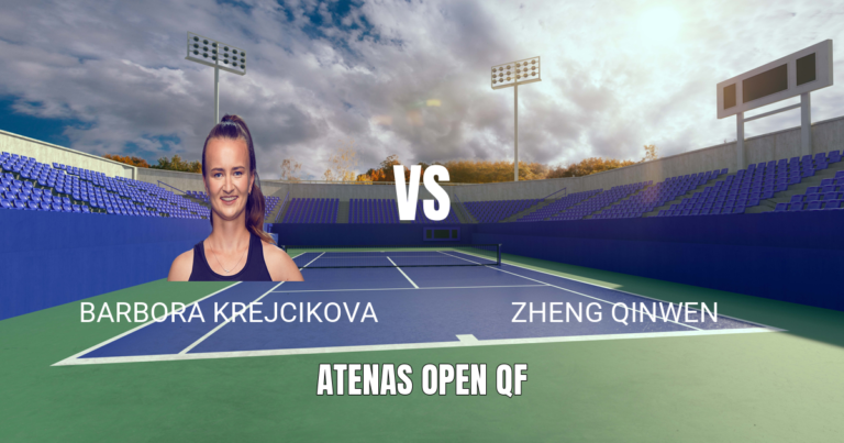 Onde Assistir Barbora Krejcikova x Zheng Qinwen: Palpite 17/07/2026