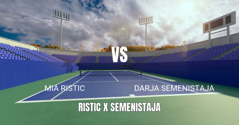 Onde Assistir Mia Ristic x Darja Semenistaja: Palpite 28/07/2026