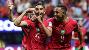 Marrocos vence Canadá por 3 a 0 e avança às quartas de final