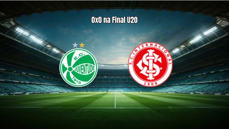 Juventude U20 0x0 Internacional U20: Final Equilibrada