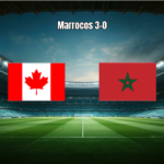 Marrocos domina Canadá e avança nas oitavas da Copa de 2026