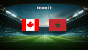 Marrocos domina Canadá e avança nas oitavas da Copa de 2026