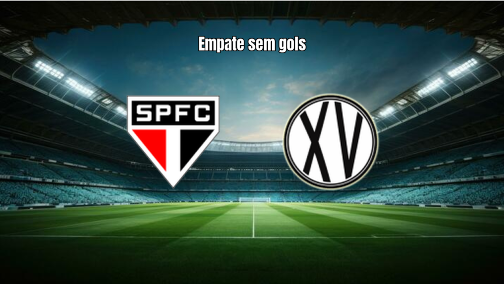São Paulo U20 e XV de Piracicaba U20 empatam sem gols no Paulista