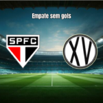 São Paulo U20 e XV de Piracicaba U20 empatam sem gols no Paulista