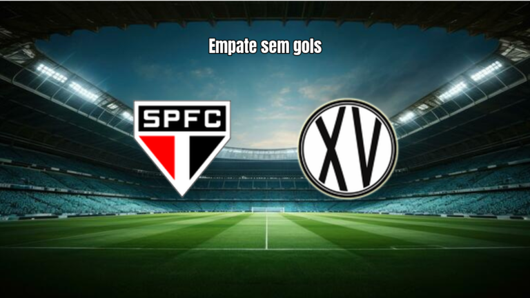 São Paulo U20 e XV de Piracicaba U20 empatam sem gols no Paulista