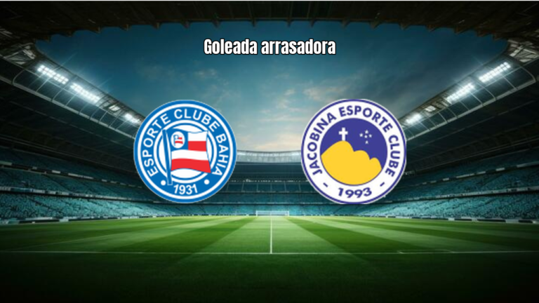 Bahia U20 6×2 Jacobina U20: Goleada nas Quartas do Baiano
