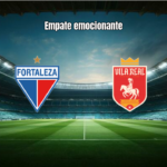 Fortaleza U20 e Vila Real FC U20 empatam em 2 a 2 no Cearense