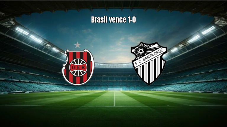 Brasil de Pelotas vence Santa Cruz na semifinal da Copa Gaúcha
