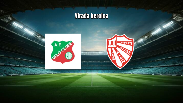 Velo Clube 2-1 São Luiz: Virada Heroica na Série D