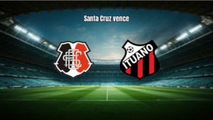 Santa Cruz derrota Ituano por 1 a 0 na Série C