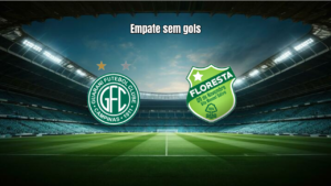 Guarani 0-0 Floresta: empate sem gols na Série C 2026