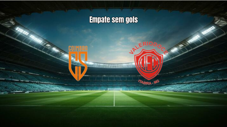 Coimbra 0x0 Valeriodoce: empate marcado por expulsões