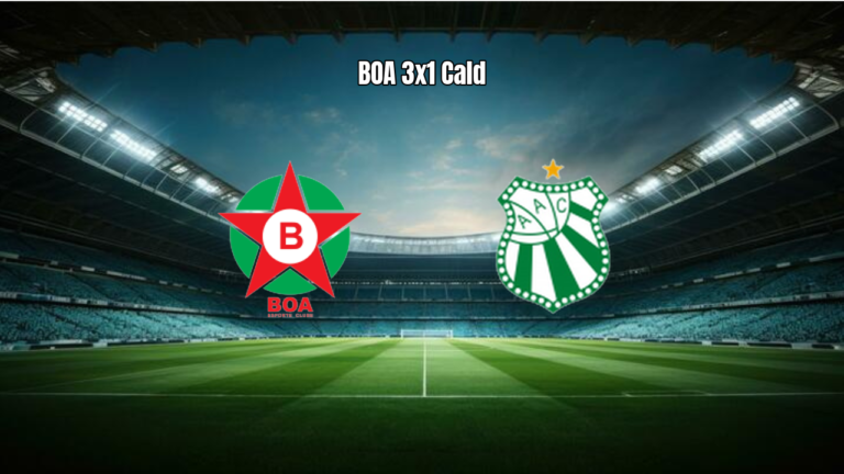BOA 3x1 Caldense: Destaques e Análise do Jogo no Mineiro 2