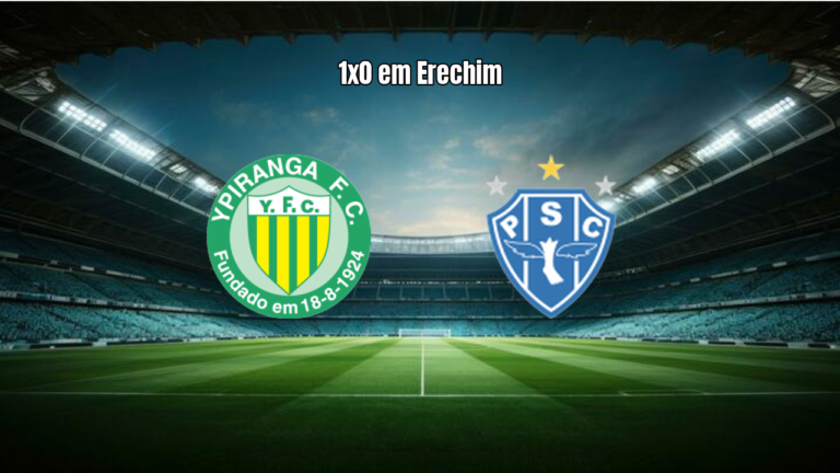 Ypiranga-RS vence Paysandu e sobe na tabela da Série C