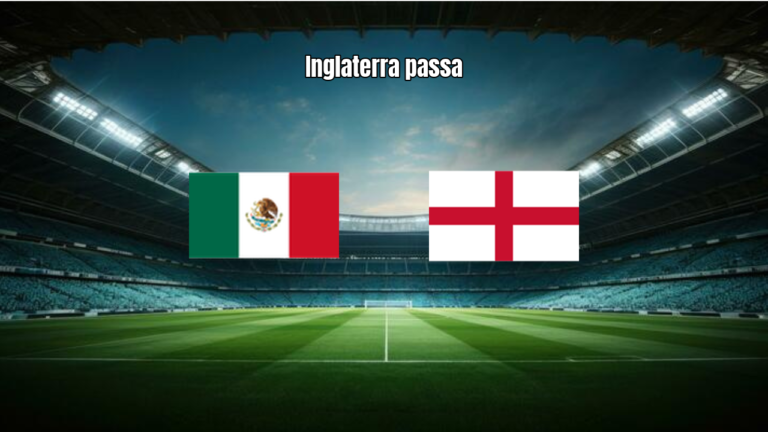 Inglaterra Vence México 3-2 em Jogo Dramático nas Oitavas