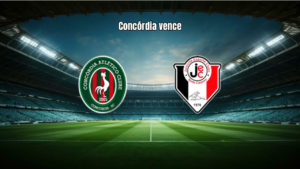 Concórdia U20 vence Joinville U20 pelo Catarinense