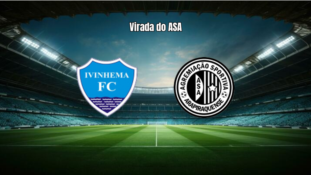 Ivinhema 1x2 ASA: Virada emocionante na Série D 2026
