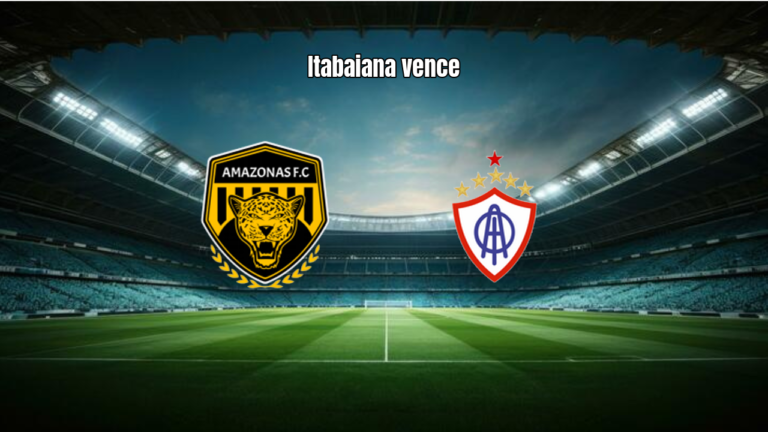 Amazonas 0x2 AO Itabaiana: vitória tricolor na Série C