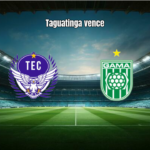Taguatinga U20 vence Gama U20 e se mantém no topo