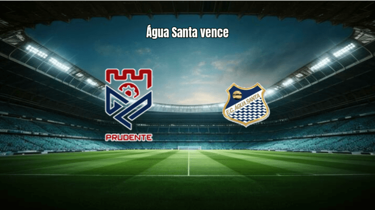 Grêmio Prudente U20 1-3 Água Santa U20: Destaques da Partida