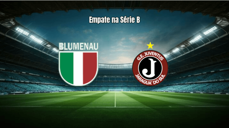 Blumenau 1x1 Juventus SC: Emoção e Cartões na Série B