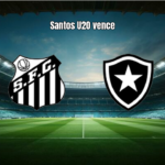 Santos U20 4-1 Botafogo U20: Goleada e classificação