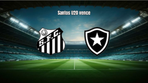 Santos U20 4-1 Botafogo U20: Goleada e classificação