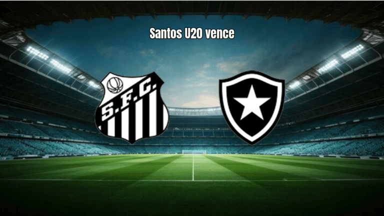 Santos U20 4-1 Botafogo U20: Goleada e classificação