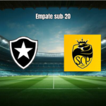Empate na base: Botafogo SP U20 1x1 SC Paulinense SP U20
