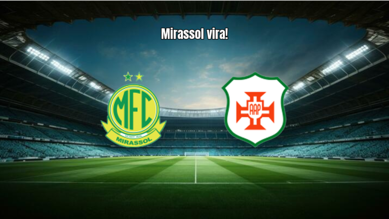 Mirassol U20 vence de virada Portuguesa Santista no Paulista