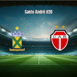 Santo André U20 vence Bandeirante U20 por 2-1 no Paulista