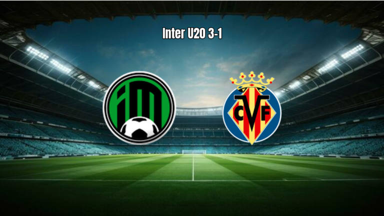 Inter de Minas U20 vence Villa Real U20 por 3 a 1