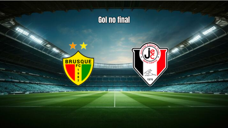 Brusque U20 0x1 Joinville U20: Gol no Fim Decide Partida
