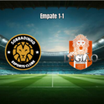 Sobradinho U20 1-1 Legiao U20: Empate equilibrado