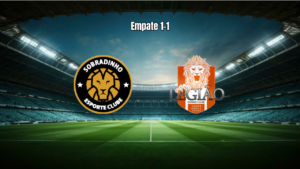 Sobradinho U20 1-1 Legiao U20: Empate equilibrado