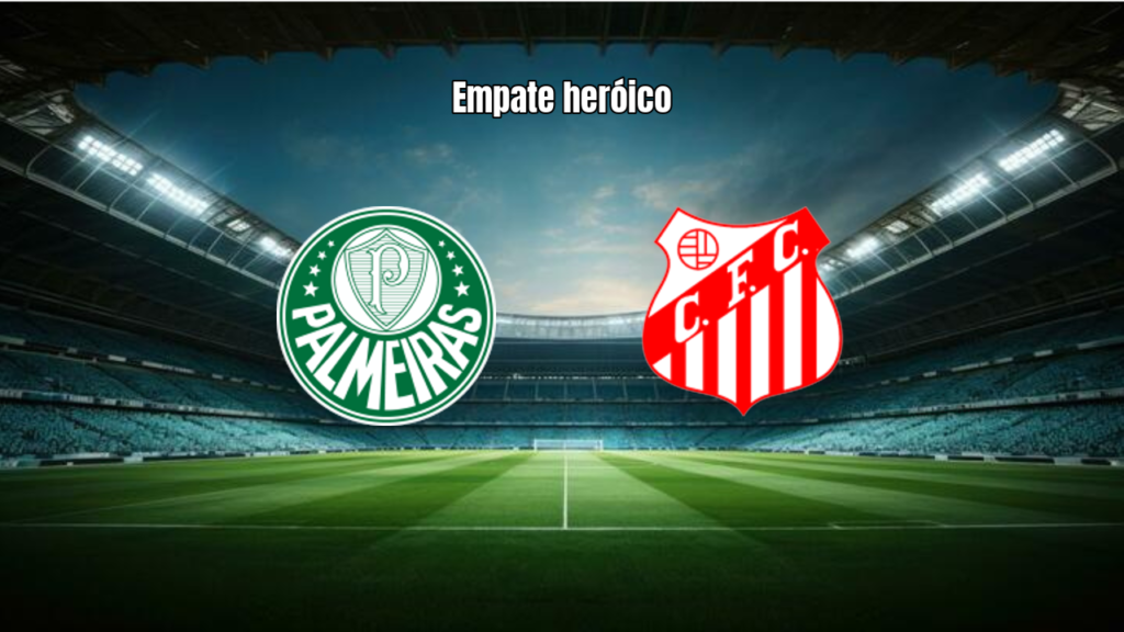 Palmeiras U20 busca empate emocionante contra Capivariano