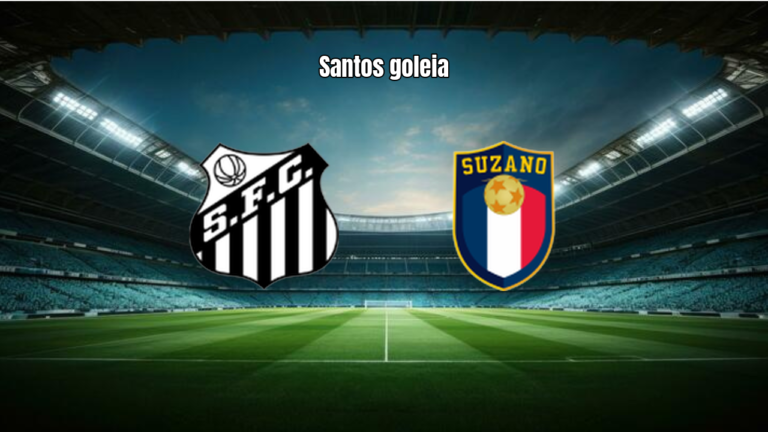 Santos U20 goleia União Suzano por 6 a 0 no Paulista Sub-20