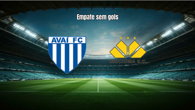 Avaí U20 e Criciuma U20 empatam sem gols na rodada 14