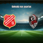 União Mogi 1x4 Itaquá: Goleada nas Quartas da Paulista Série B